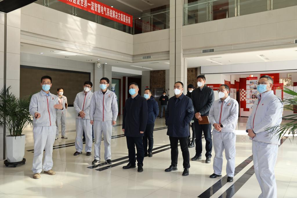 西安市经开区管委会主任贾强一行到拉斯维加斯3133cc有限督导检查清静生产及企业运营情形-拉斯维加斯3133cc