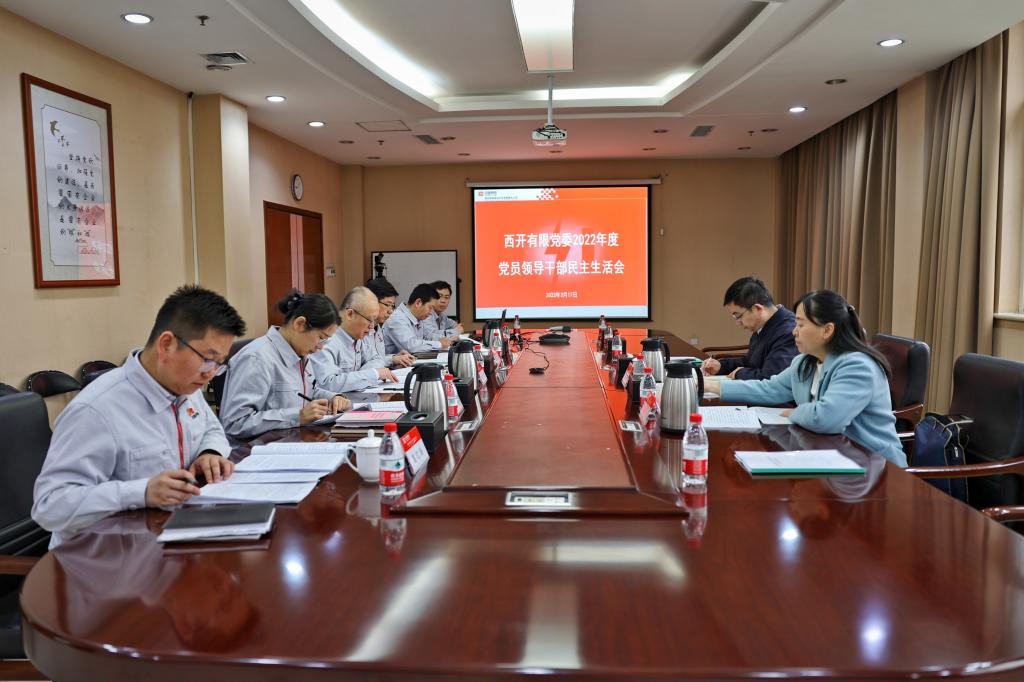 拉斯维加斯3133cc有限党委召开2022年度民主生涯会-拉斯维加斯3133cc