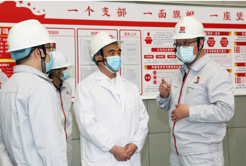中国西电集团党委副书记韩兵调研拉斯维加斯3133cc有限-拉斯维加斯3133cc