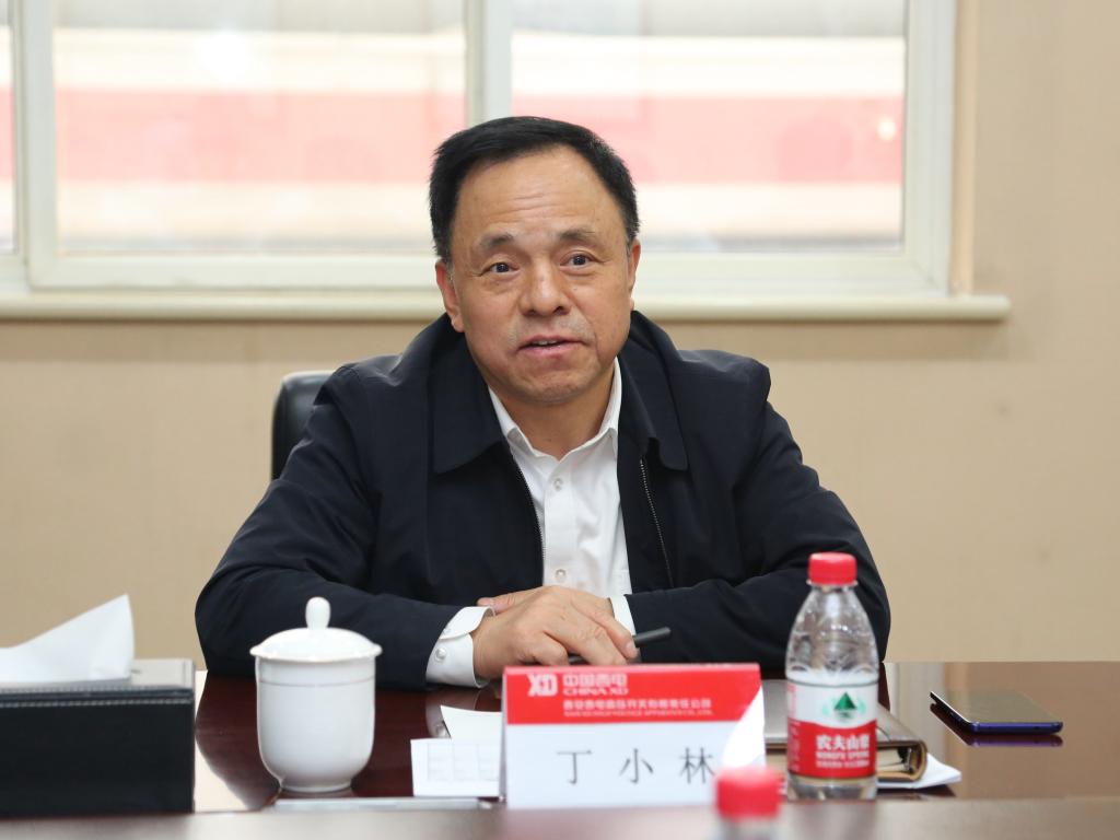中国西电集团党委书记、董事长丁小林一行调研拉斯维加斯3133cc有限-拉斯维加斯3133cc